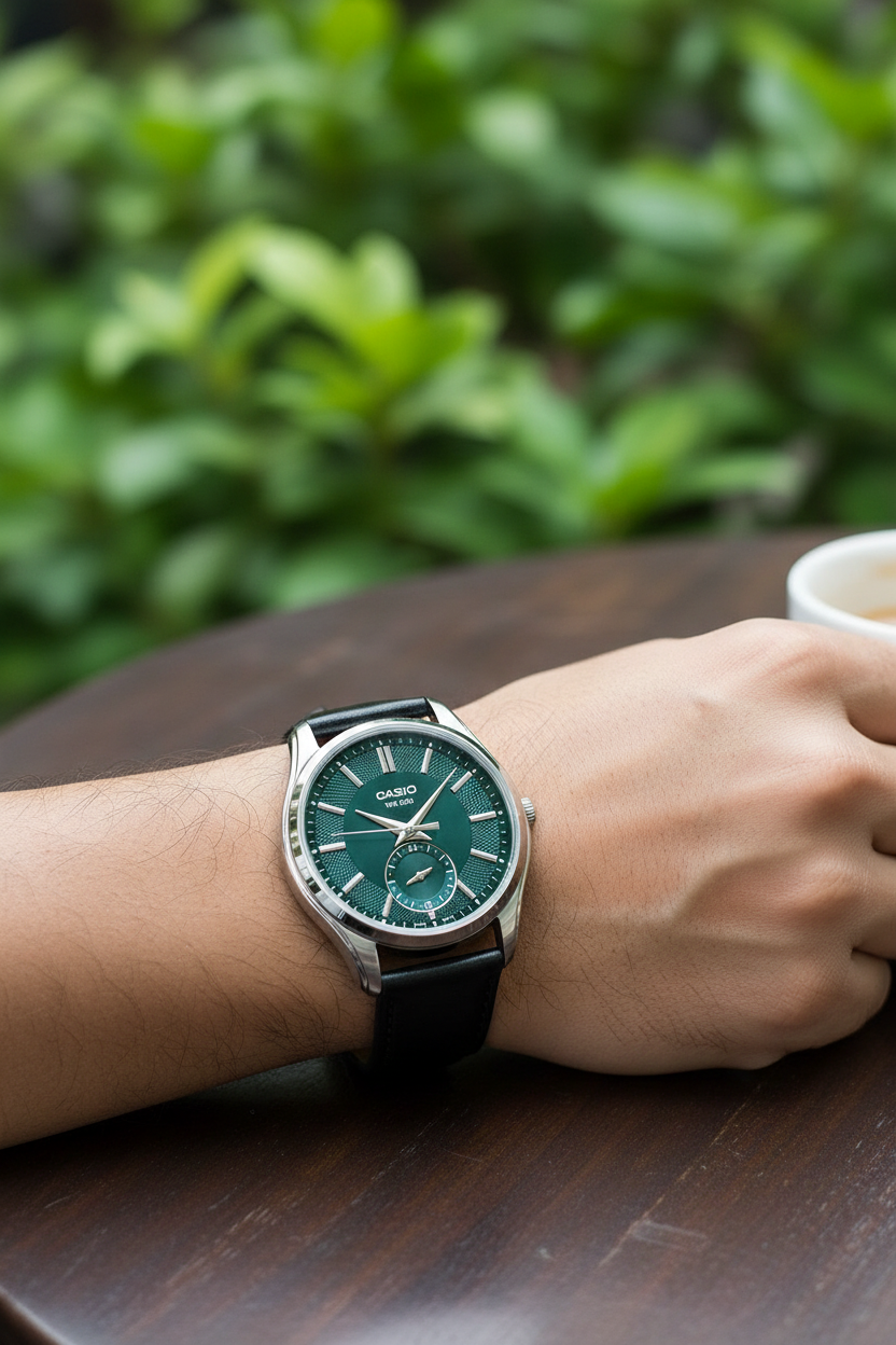 RELOJ PARA HOMBRE CASIO MTP-B315L-3AVDF - VERDE