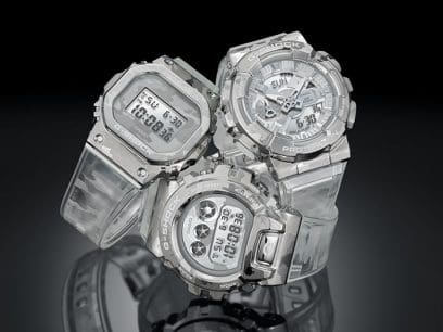 RELOJ DIGITAL PARA HOMBRE CASIO G-SHOCK GM-5600SCM-1DR - PLATEADO
