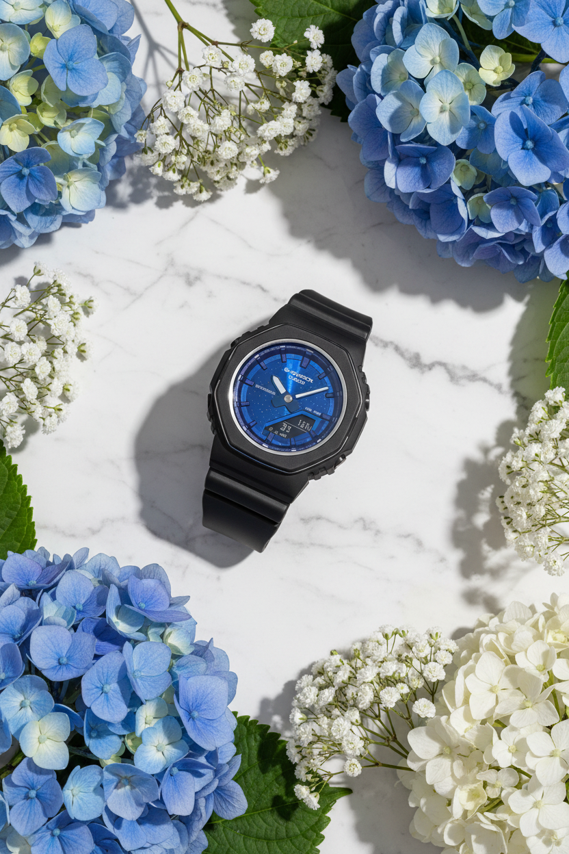 GMA-P2110SC-2ADR RELOJ PARA MUJER CASIO G-SHOCK - AZUL