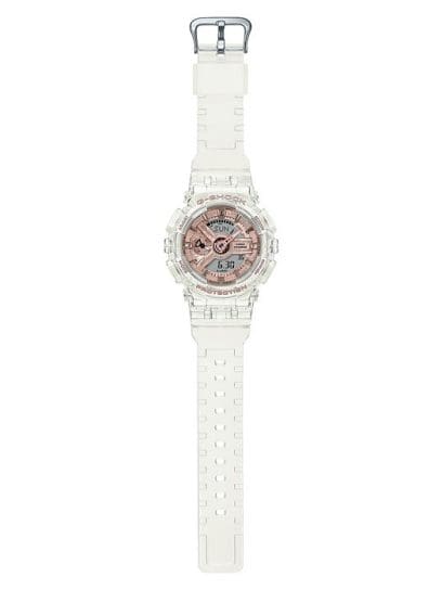RELOJ ANÁLOGO DIGITAL PARA MUJER CASIO G-SHOCK GMA-S110SR-7ADR - TRANSPARENTE