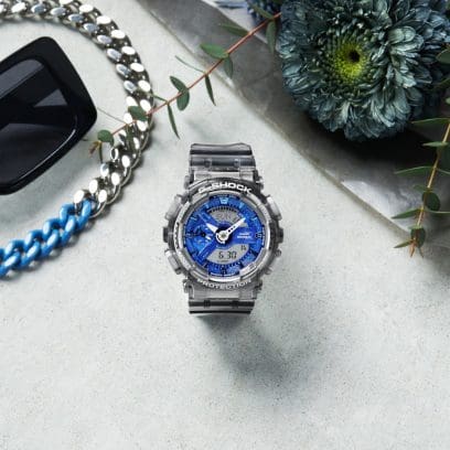 RELOJ ANÁLOGO DIGITAL PARA MUJER CASIO G-SHOCK GMA-S110TB-8ADR - GRIS