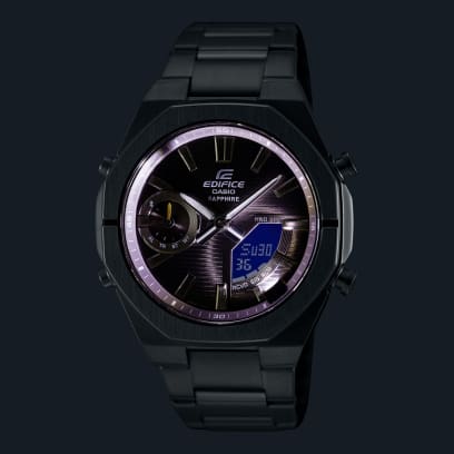 RELOJ ANALÓGICO-DIGITAL PARA HOMBRE CASIO EDIFICE ECB-S10D-8ADF - PLATEADO