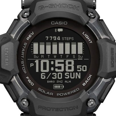 CASIO G-SHOCK GBD-H2000-1BDR – RELOJ DIGITAL PARA HOMBRE – NEGRO