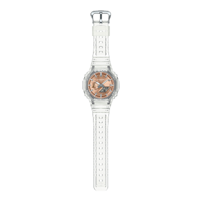 CASIO G-SHOCK GA-2100BM-7A5DR – RELOJ ANÁLOGO DIGITAL PARA HOMBRE – TRANSPARENTE