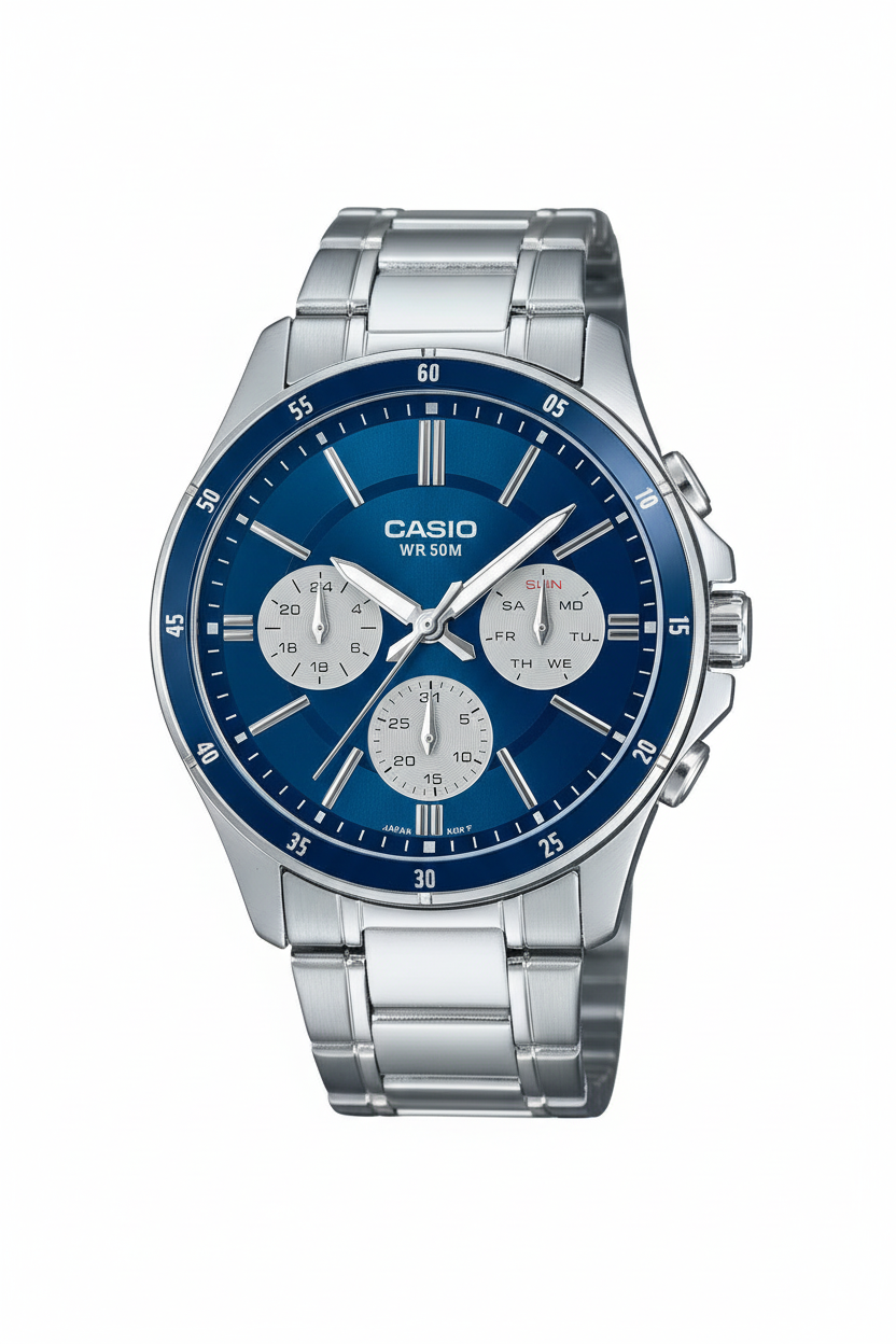 Casio MTP-1374D-2A3VDF - fondo blanco limpio