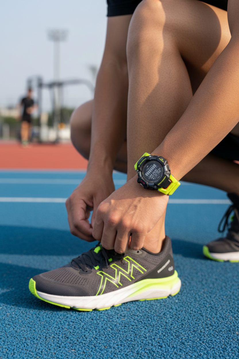 Casio G-Shock GBD-H2000-1A9DR lifestyle - running training