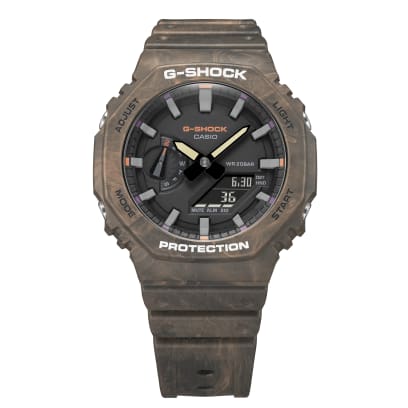 RELOJ ANÁLOGO DIGITAL PARA HOMBRE CASIO G-SHOCK GA-2100FR-5ADR - MARRÓN