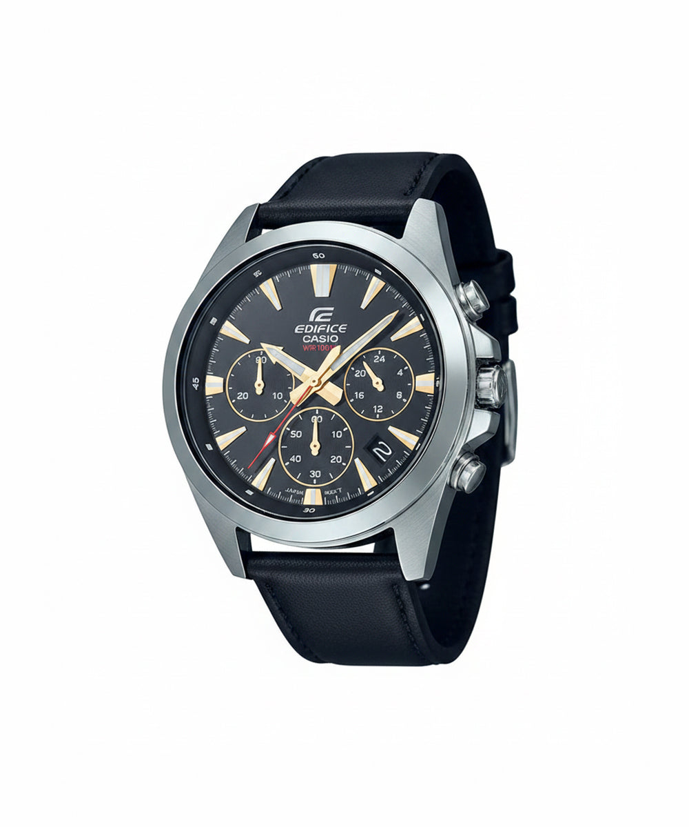 RELOJ ANALÓGICO PARA HOMBRE CASIO EDIFICE EFV-630L-1AVUDF - NEGRO