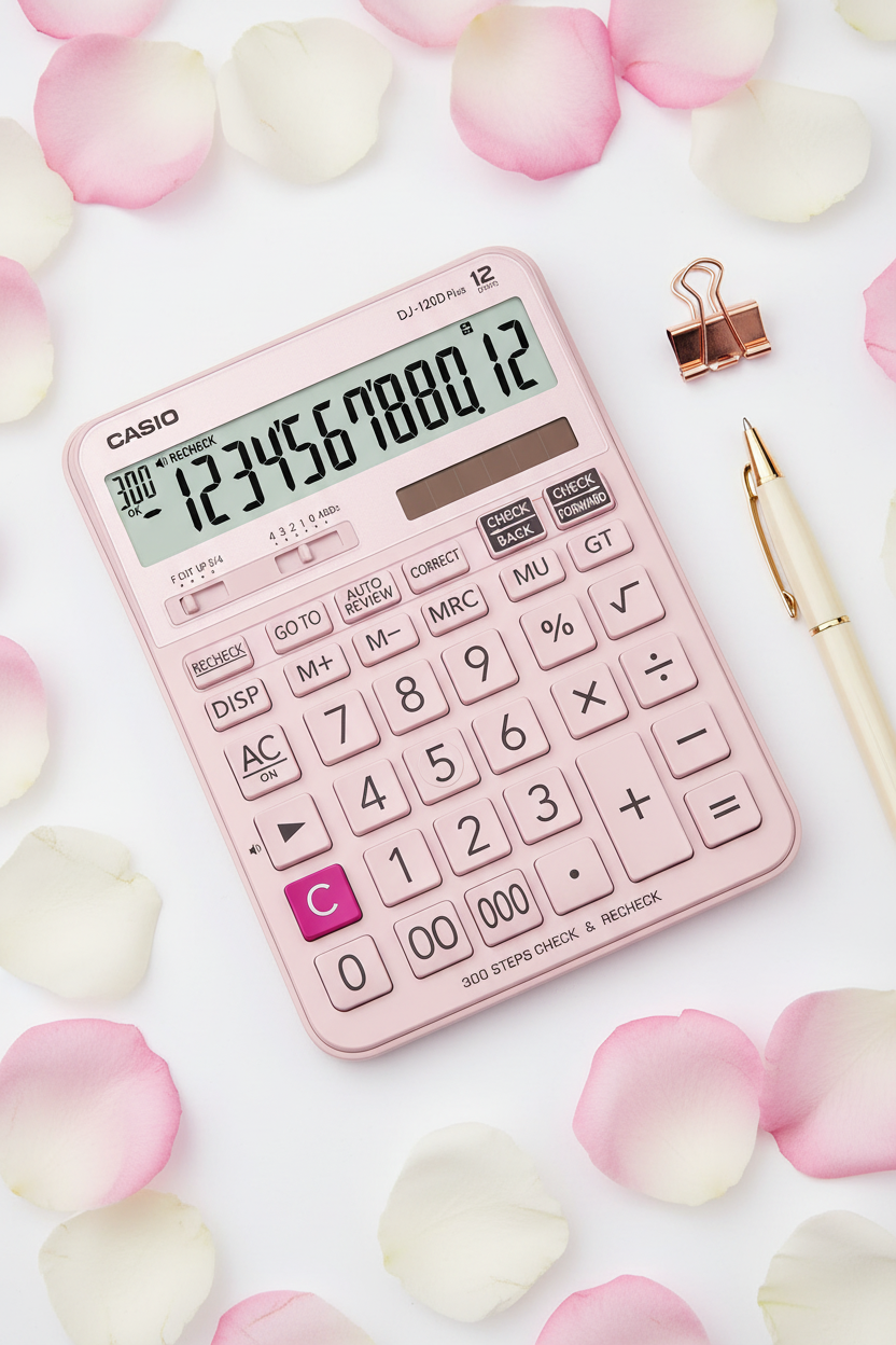 CALCULADORA CASIO - MI ESTILO DJ-120DPLUSPKWADP