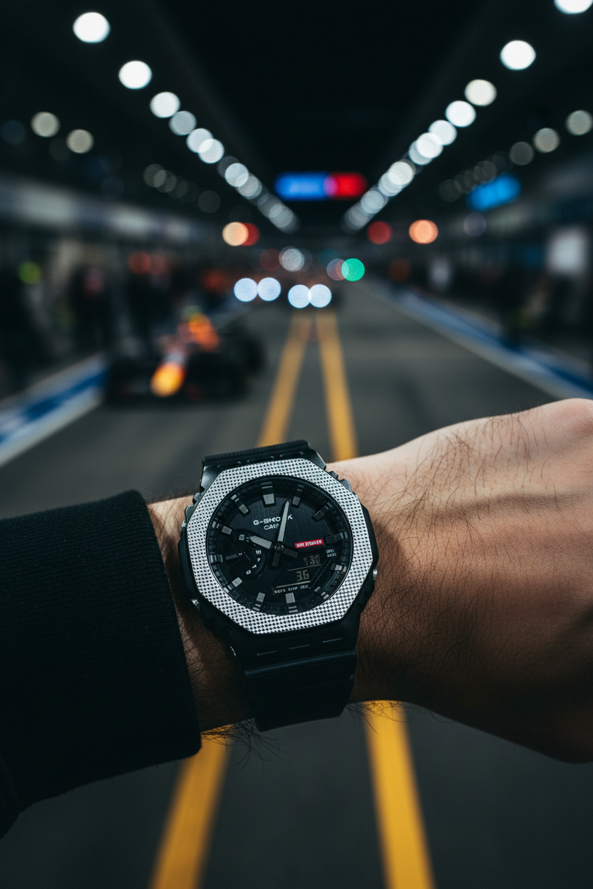 RELOJ CASIO G-SHOCK GM-2100BM-1ADR - NEGRO