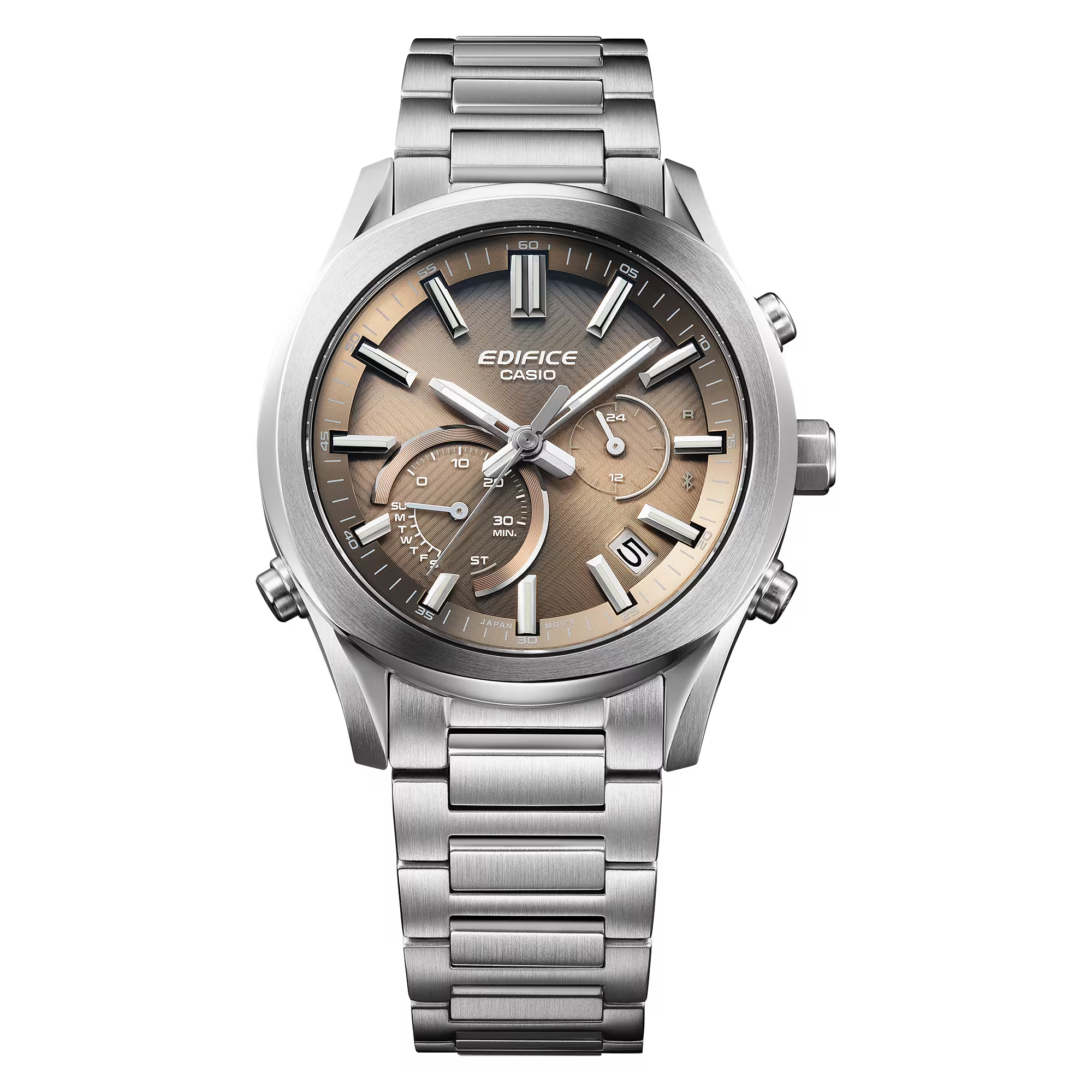 RELOJ PARA HOMBRE CASIO EDIFICE EQB-1300D-5ADF - CAFÉ