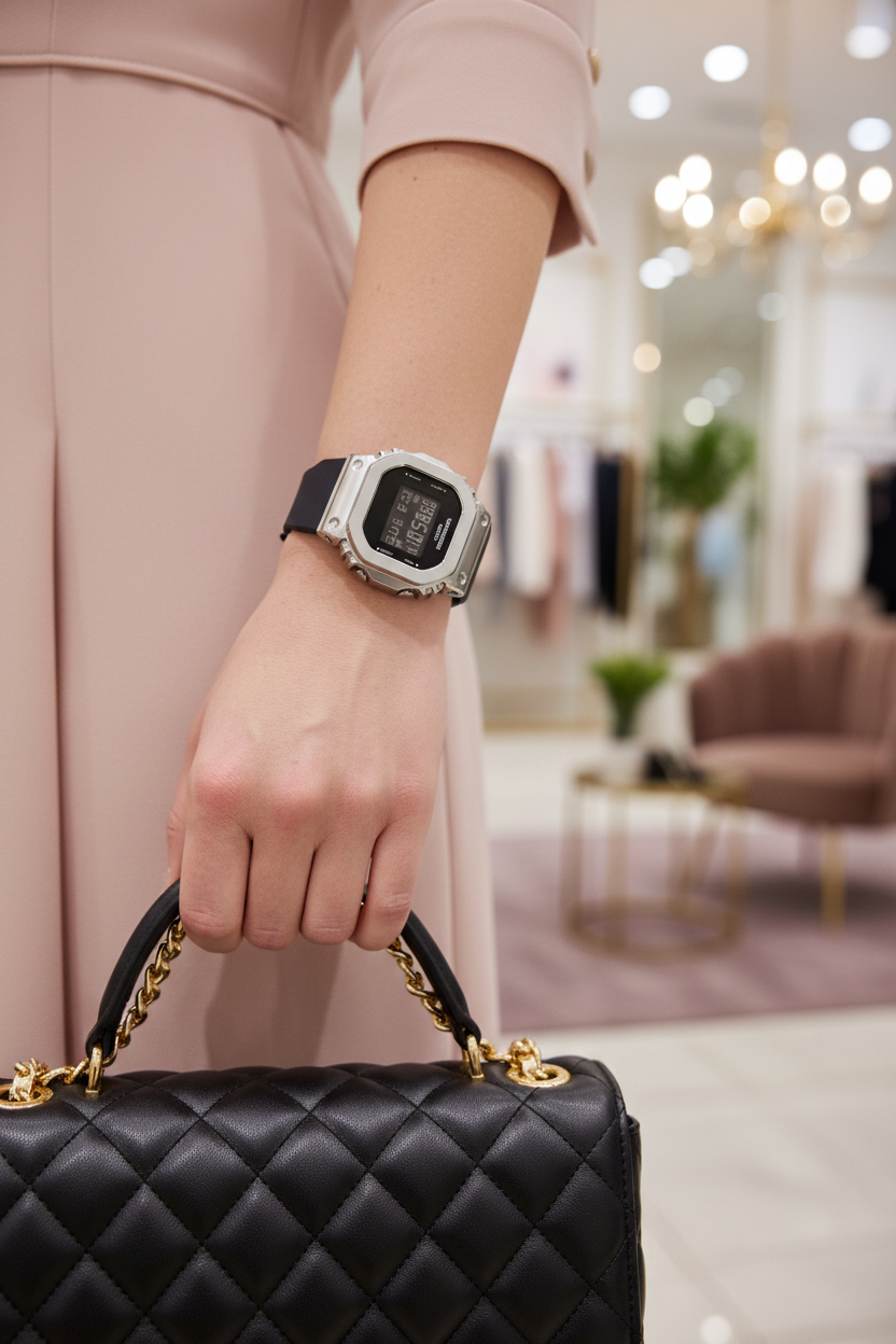 GM-S5600U-1DR RELOJ PARA MUJER CASIO G-SHOCK - NEGRO