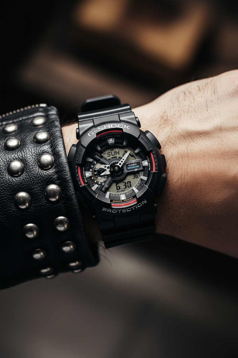 RELOJ CASIO G-SHOCK GA-110RL-1ADR - NEGRO