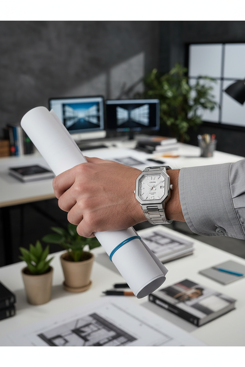 MTP-B195D-7AVDF RELOJ PARA HOMBRE CASIO - BLANCO