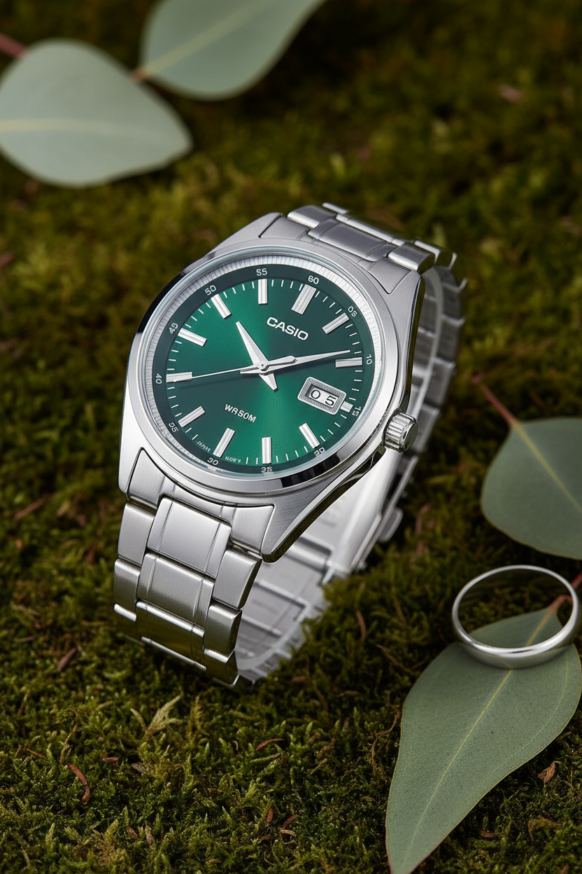 RELOJ PARA HOMBRE CASIO MTP-B180D-3AVDF - VERDE