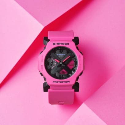 RELOJ ANÁLOGO DIGITAL PARA HOMBRE CASIO G-SHOCK GA-2300-4ADR - ROJO