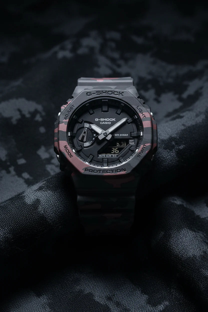 RELOJ CASIO G-SHOCK GA-2100CM-8ADR - GRIS