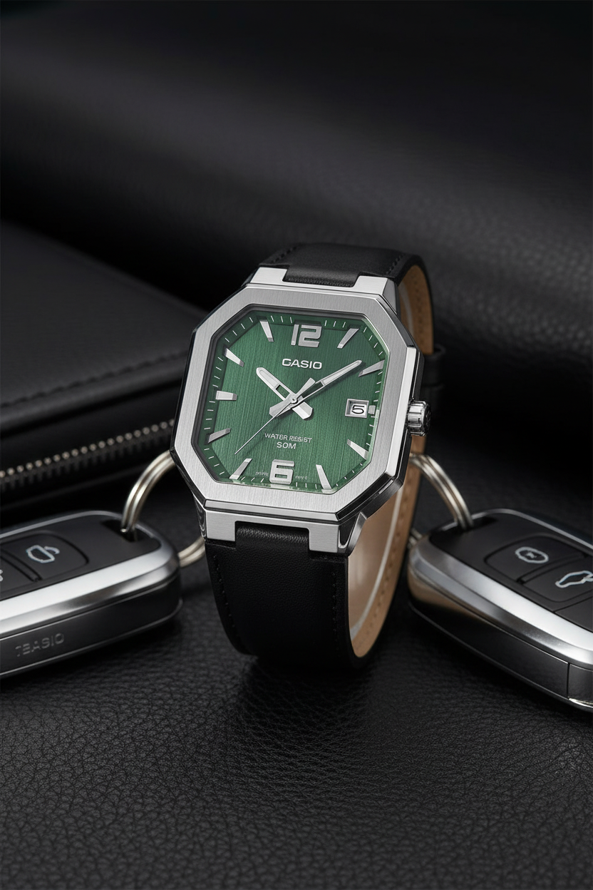 MTP-B195L-3AVDF RELOJ PARA HOMBRE CASIO - VERDE