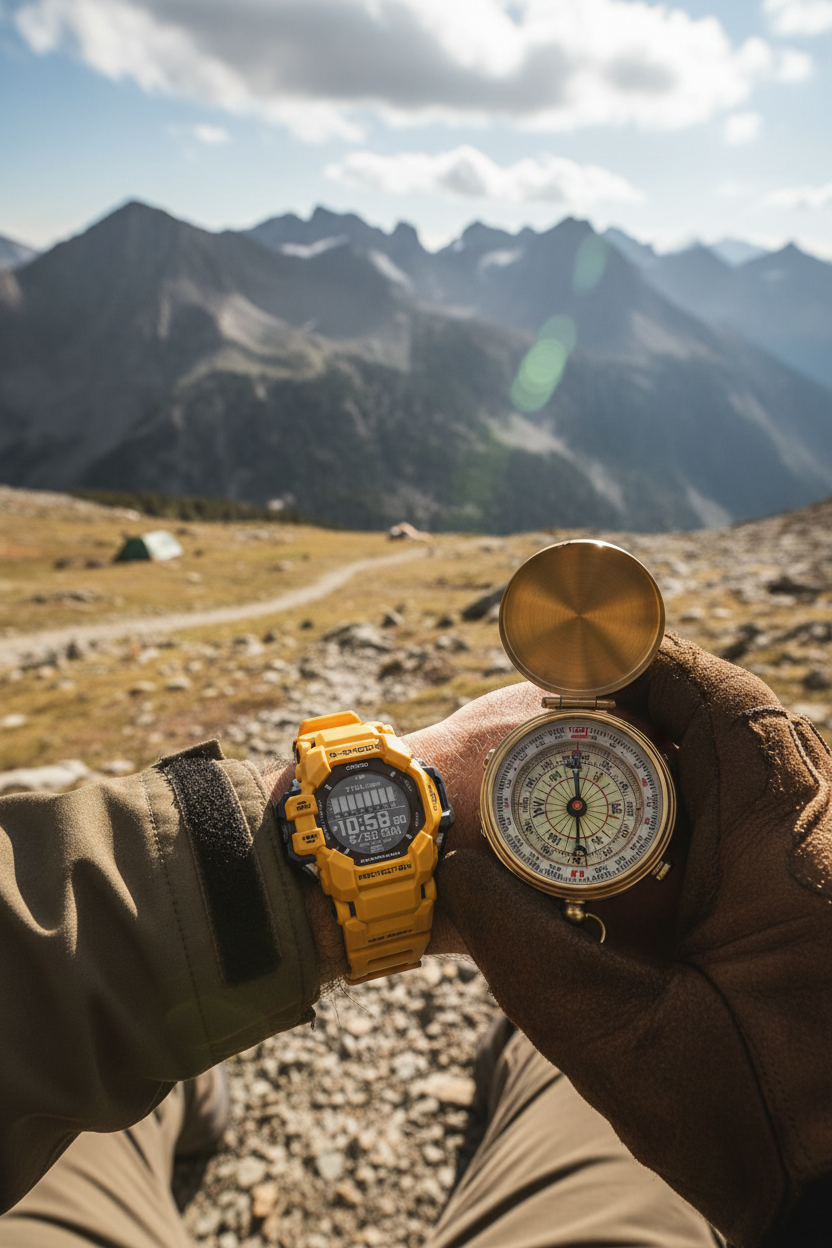 Casio G-Shock GPR-H1000-9DR lifestyle - expedición outdoor