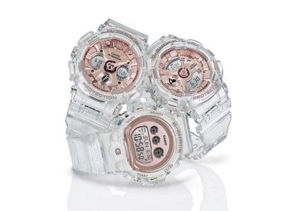 RELOJ ANÁLOGO DIGITAL PARA MUJER CASIO G-SHOCK GMA-S110SR-7ADR - TRANSPARENTE