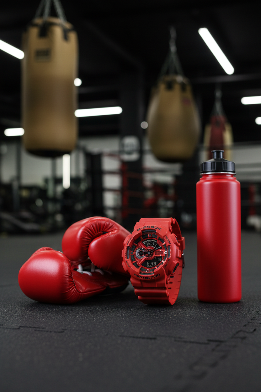 RELOJ CASIO G-SHOCK GA-110RRB-4ADR - ROJO
