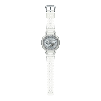 CASIO G-SHOCK GA-2100BM-7A8DR – RELOJ ANÁLOGO DIGITAL PARA HOMBRE–PLATEADO