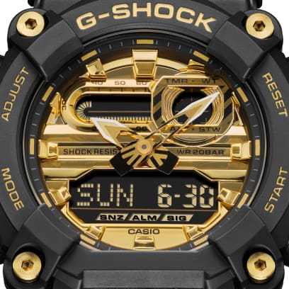 RELOJ ANÁLOGO DIGITAL PARA HOMBRE CASIO G-SHOCK GA-900AG-1ADR - NEGRO