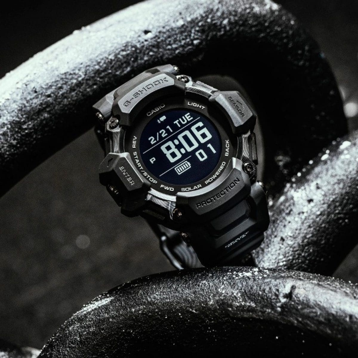 CASIO G-SHOCK GBD-H2000-1BDR – RELOJ DIGITAL PARA HOMBRE – NEGRO