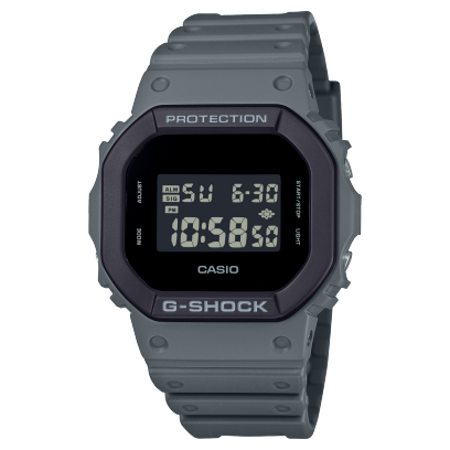 RELOJ DIGITAL PARA HOMBRE CASIO G-SHOCK DW-5610UU-8DR - GRIS