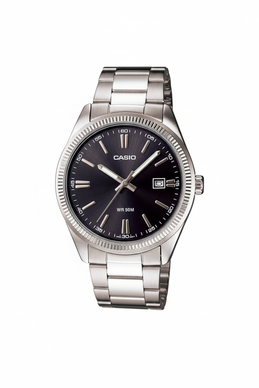 Casio MTP-1302D-1A1VDF - fondo blanco limpio