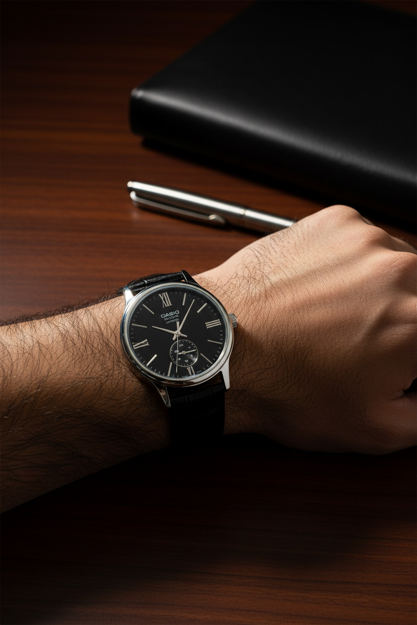 RELOJ PARA HOMBRE CASIO BMS-100L-1AVDF - NEGRO