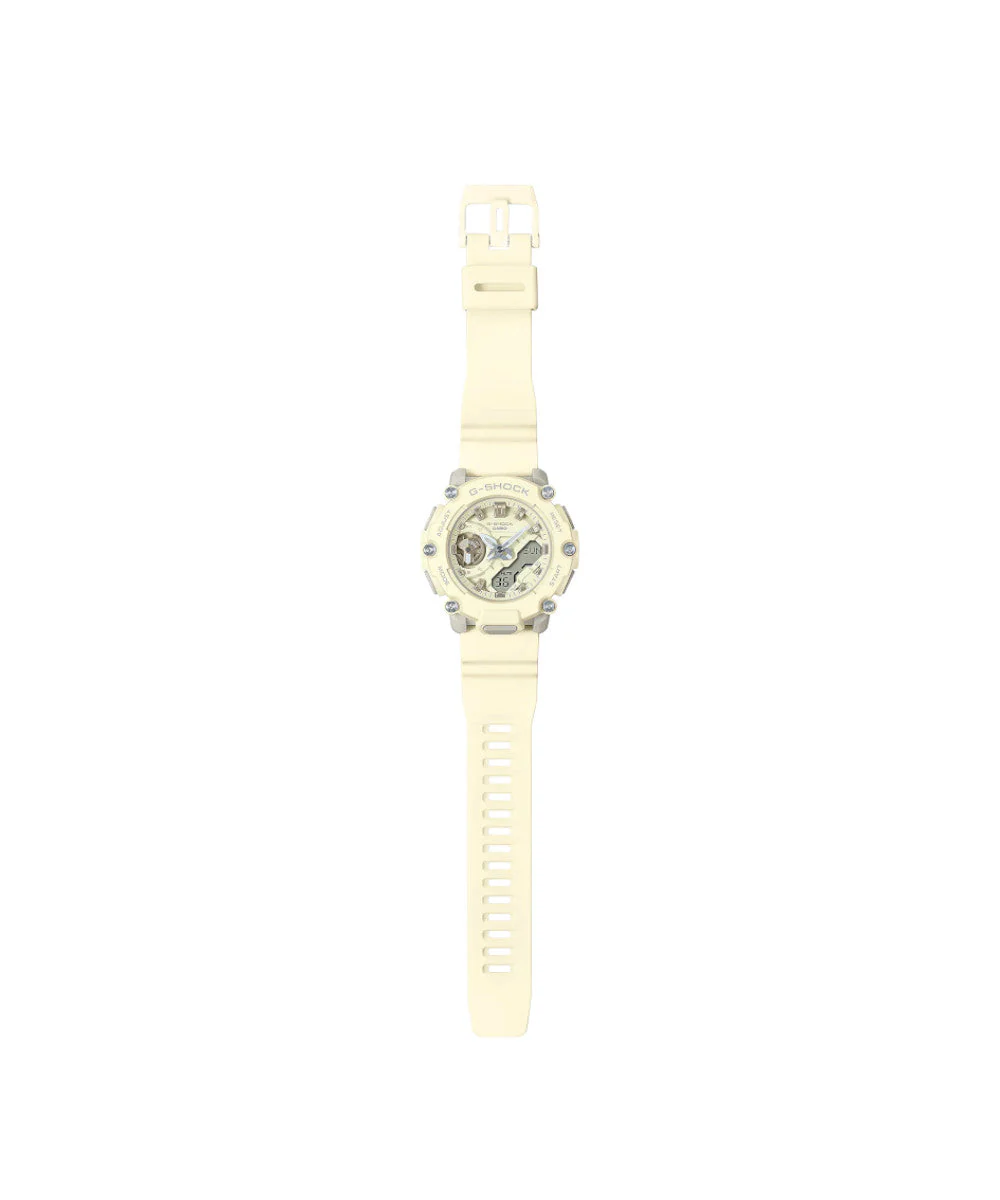 RELOJ ANÁLOGO DIGITAL PARA MUJER CASIO G-SHOCK GMA-S2200-7ADR - BEIGE