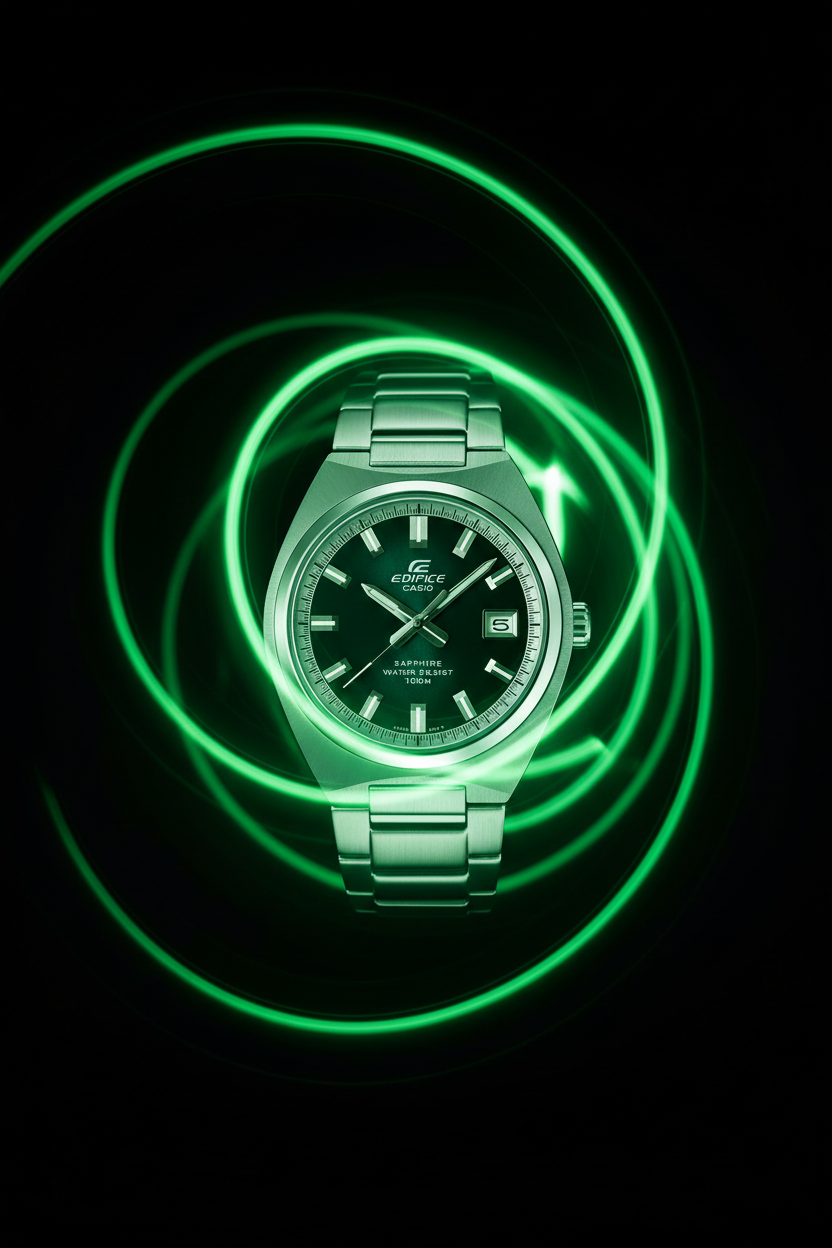 RELOJ PARA HOMBRE CASIO EDIFICE EFB-109D-3AVDF - VERDE