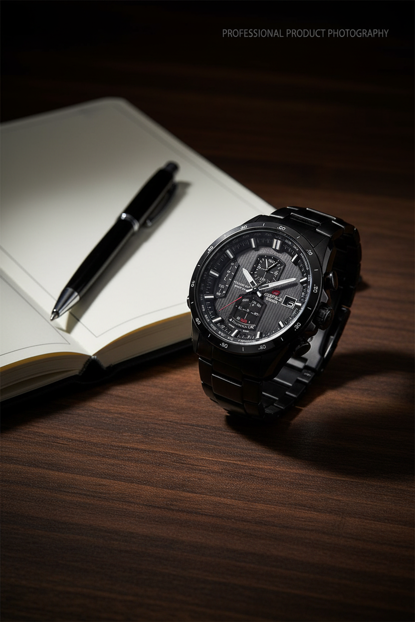EQW-A1110DC-1ADR RELOJ PARA HOMBRE CASIO EDIFICE - NEGRO