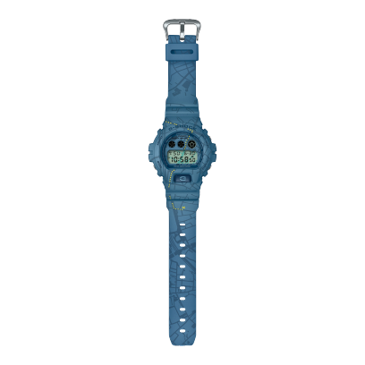 RELOJ DIGITAL PARA HOMBRE CASIO G-SHOCK DW-6900SBY-2DR - AZUL