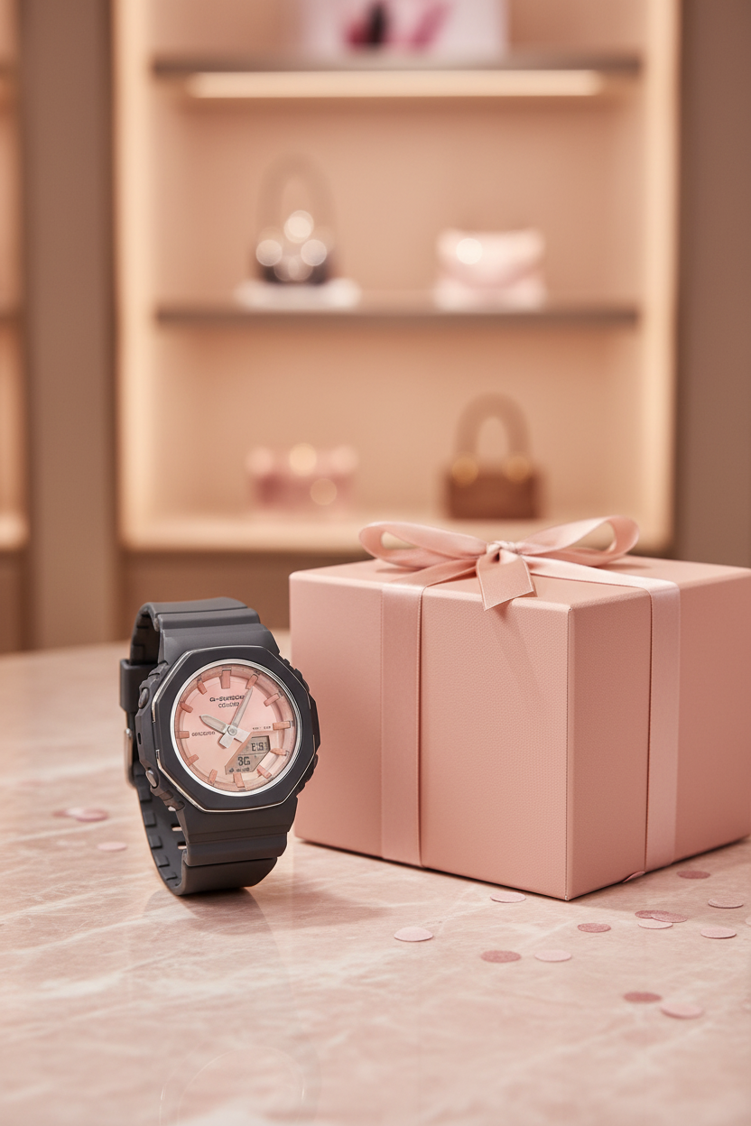 GMA-P2110SC-4ADR RELOJ PARA MUJER CASIO G-SHOCK - ROSA