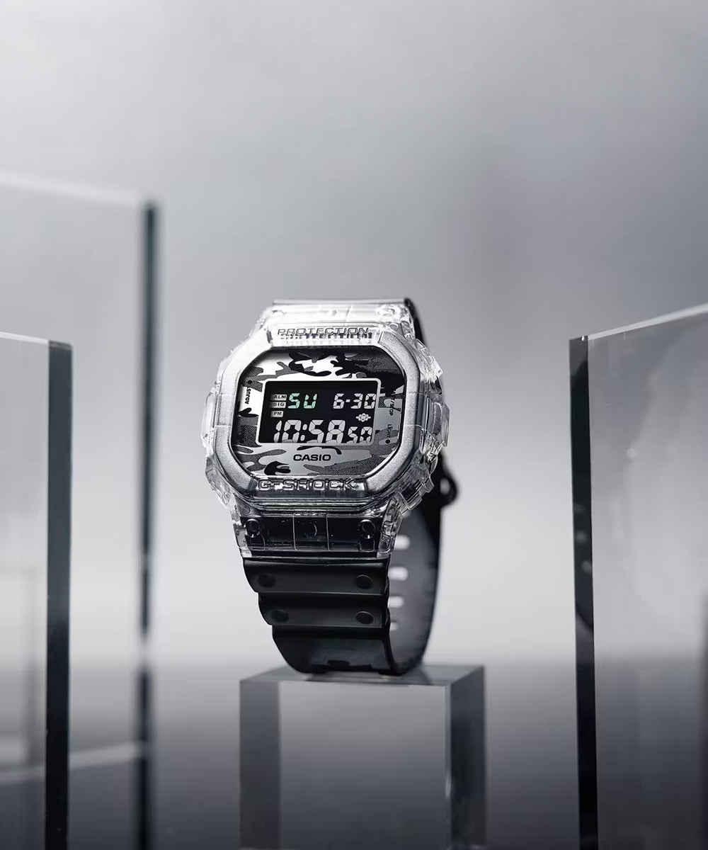 RELOJ DIGITAL PARA HOMBRE CASIO G-SHOCK DW-5600SKC-1DR - NEGRO