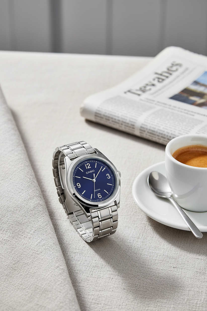RELOJ PARA HOMBRE CASIO MTP-B210D-2A2VDF - AZUL