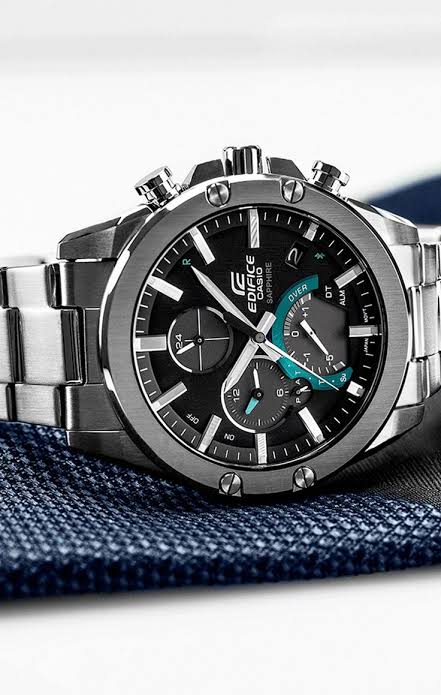 RELOJ ANALÓGICO-DIGITAL PARA HOMBRE CASIO EDIFICE EQB-1000D-1ADR - PLATEADO