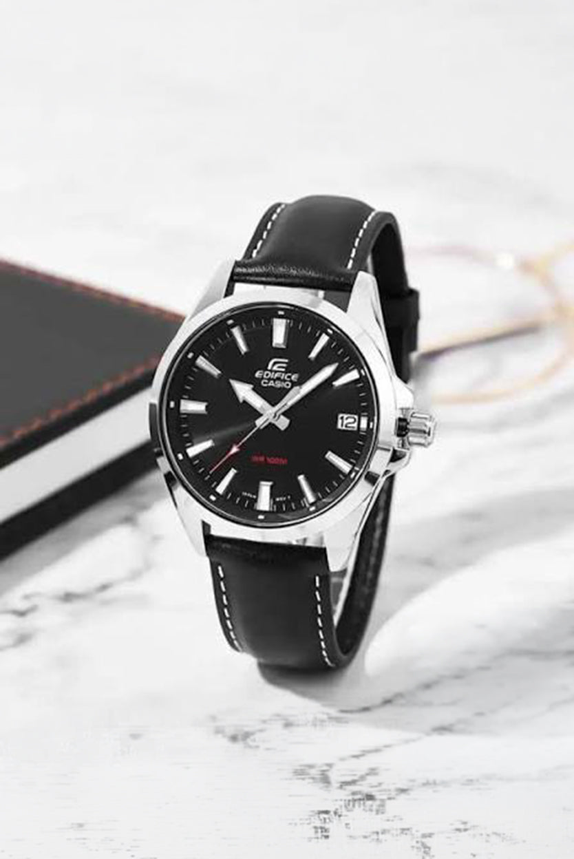 RELOJ ANALÓGICO PARA HOMBRE CASIO EDIFICE EFV-100L-1AVUDF - NEGRO