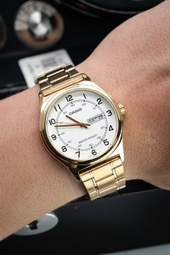 RELOJ PARA HOMBRE CASIO MTP-V006G-7BUDF -DORADO