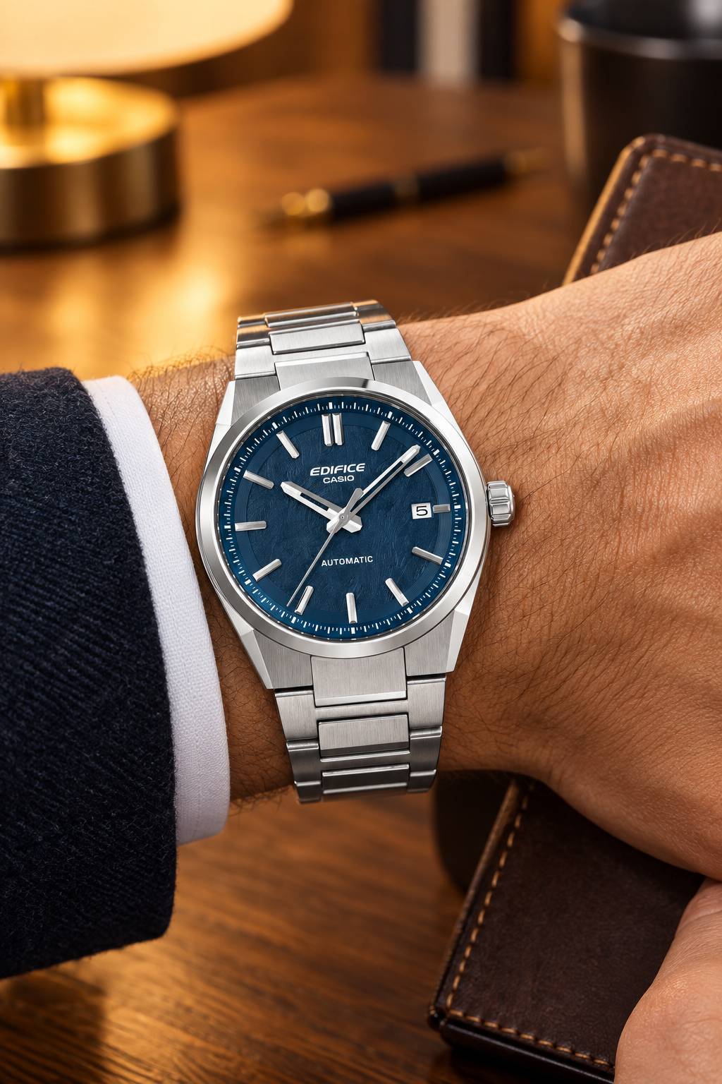 EFK-110D-2ADR RELOJ PARA HOMBRE CASIO EDIFICE - AZUL