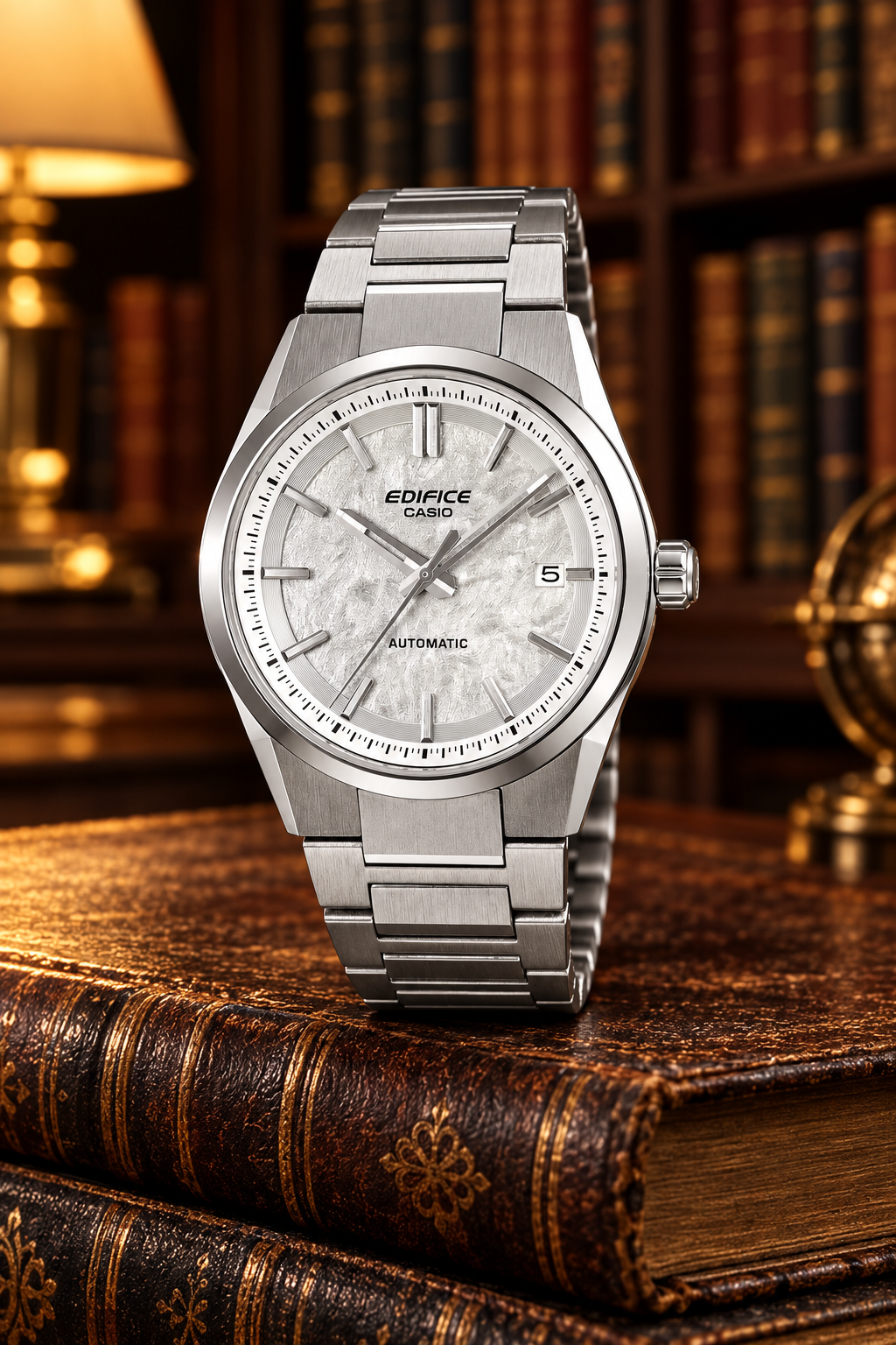 EFK-110D-7ADR RELOJ PARA HOMBRE CASIO EDIFICE - PLATEADO