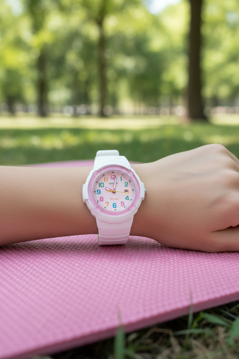 RELOJ PARA MUJER CASIO LX-800H-7A1VDF - BLANCO