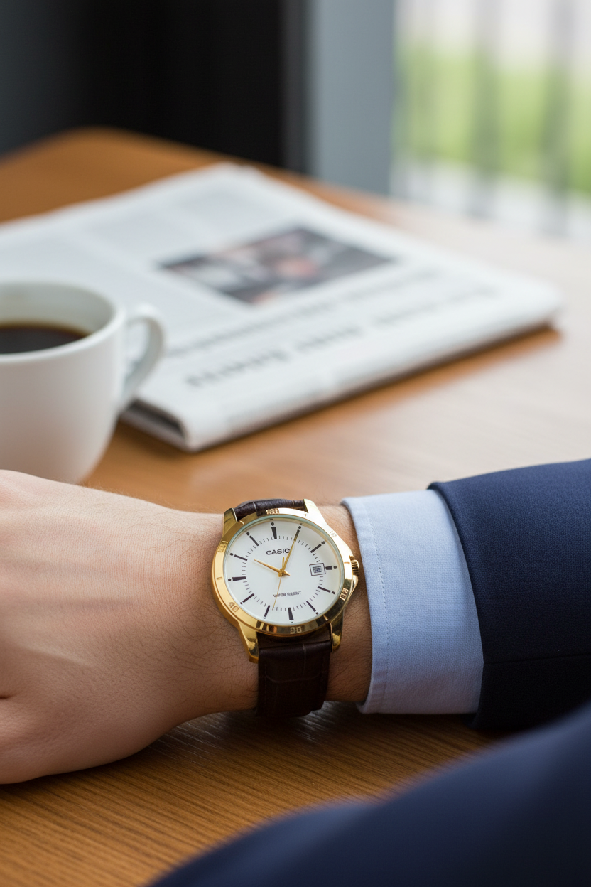 Lifestyle - Business casual con café