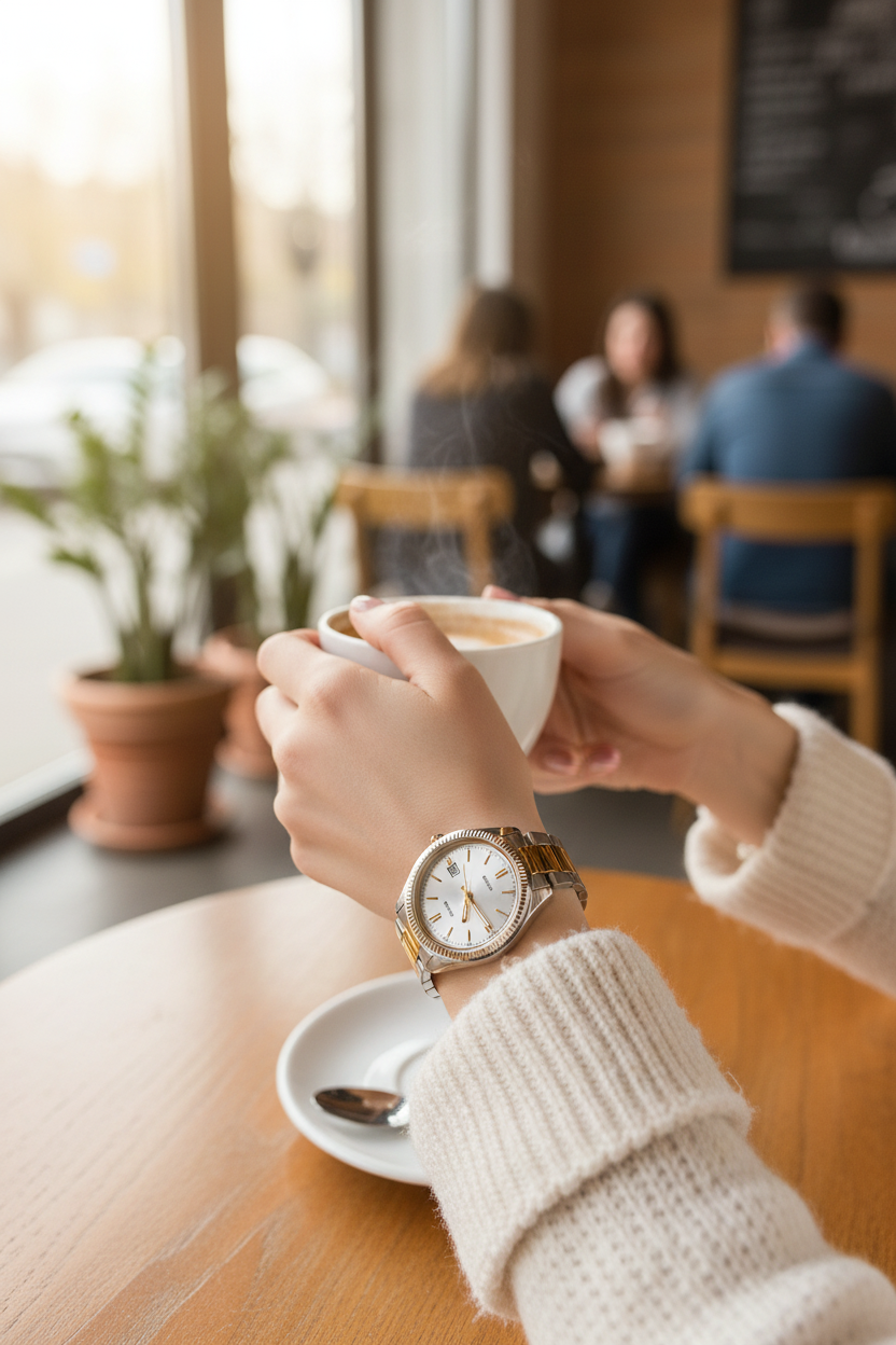 Lifestyle - Café casual elegante