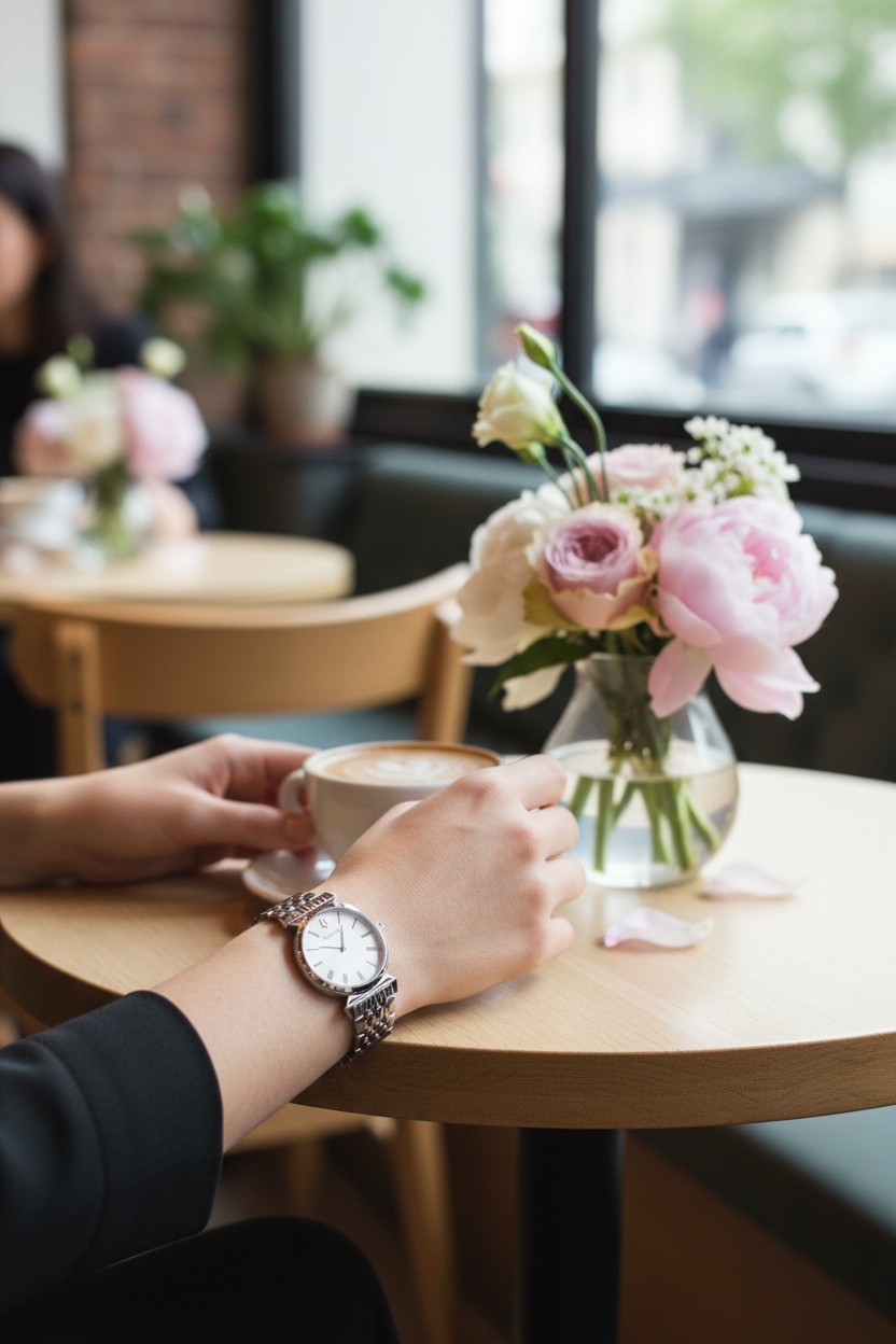 Lifestyle - Café con flores
