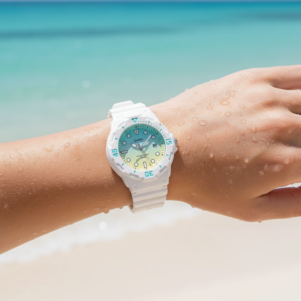 RELOJ PARA MUJER CASIO LRW-200H-2E2VDR