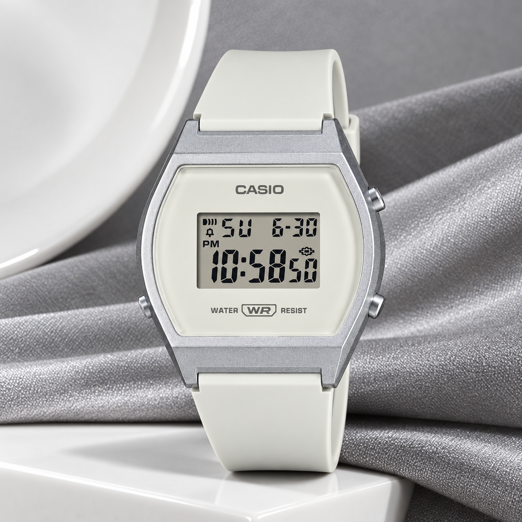 LW-204-7ADF RELOJ CASIO - BLANCO