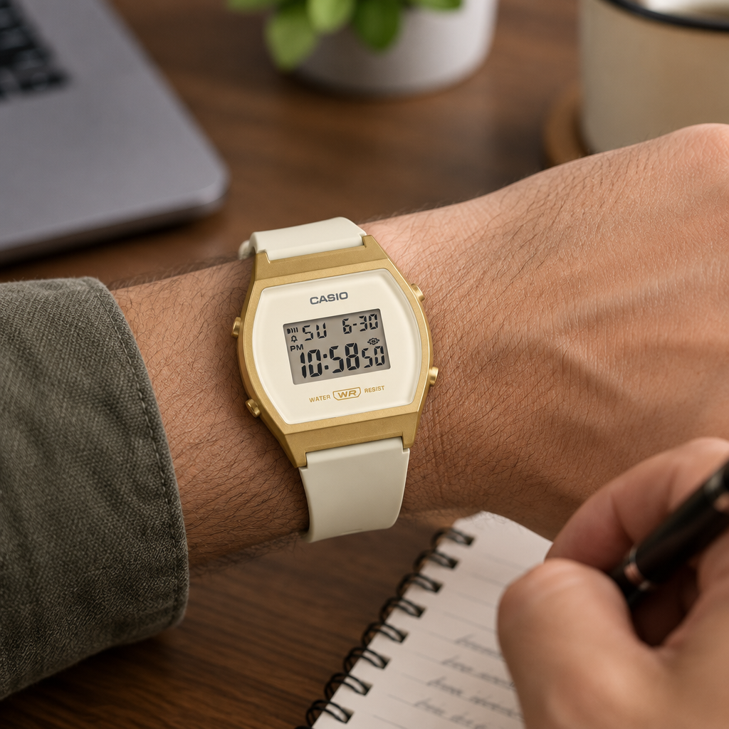 LW-204-9ADF RELOJ CASIO - BEIGE